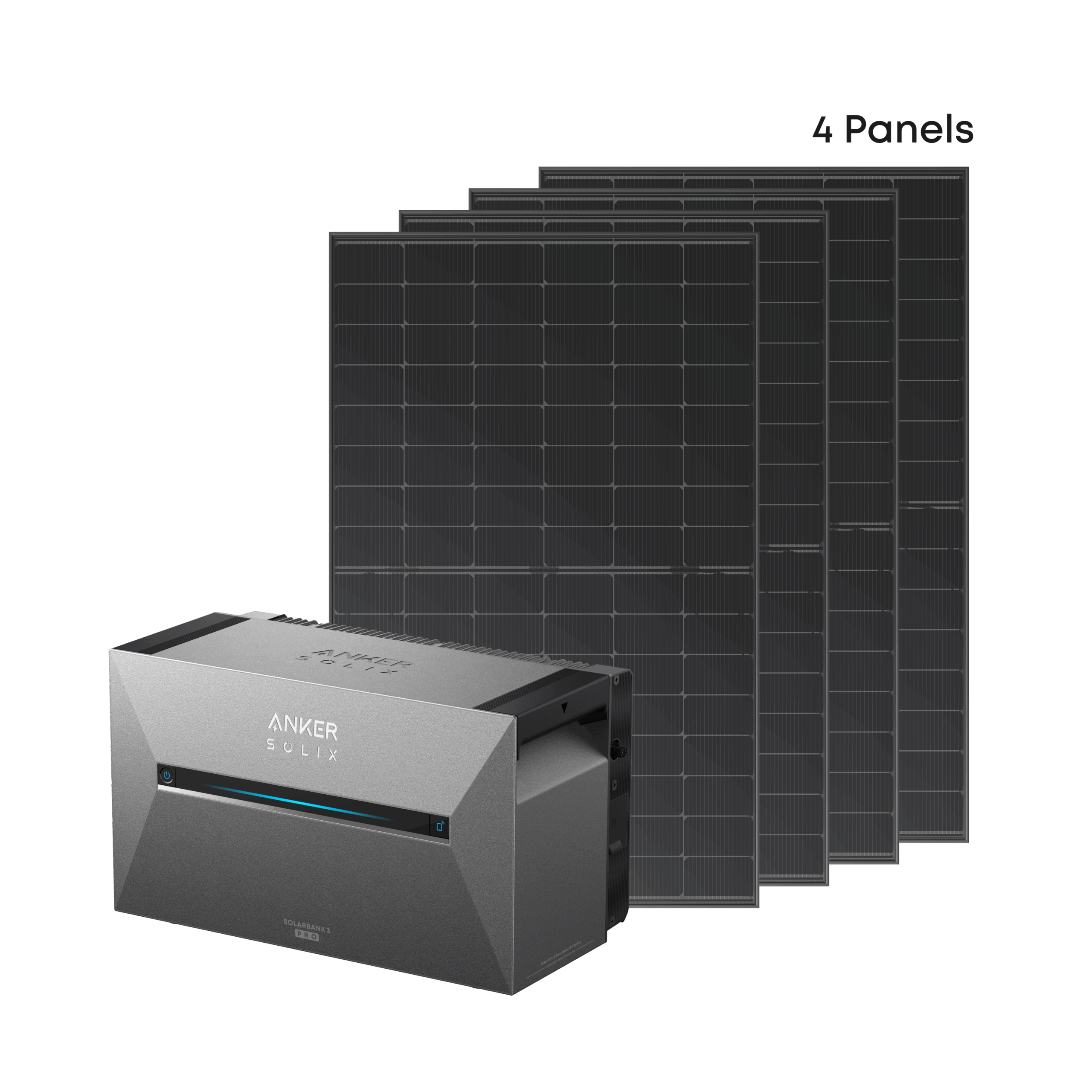 Anker SOLIX Solarbank 3 E2700 Pro + 4680Wp Bifaziales Solarmodul Solarbank 3 E2700 Pro + 4680Wp Bifaziales Solarmodul / Österreich (Inkl. MwSt)
