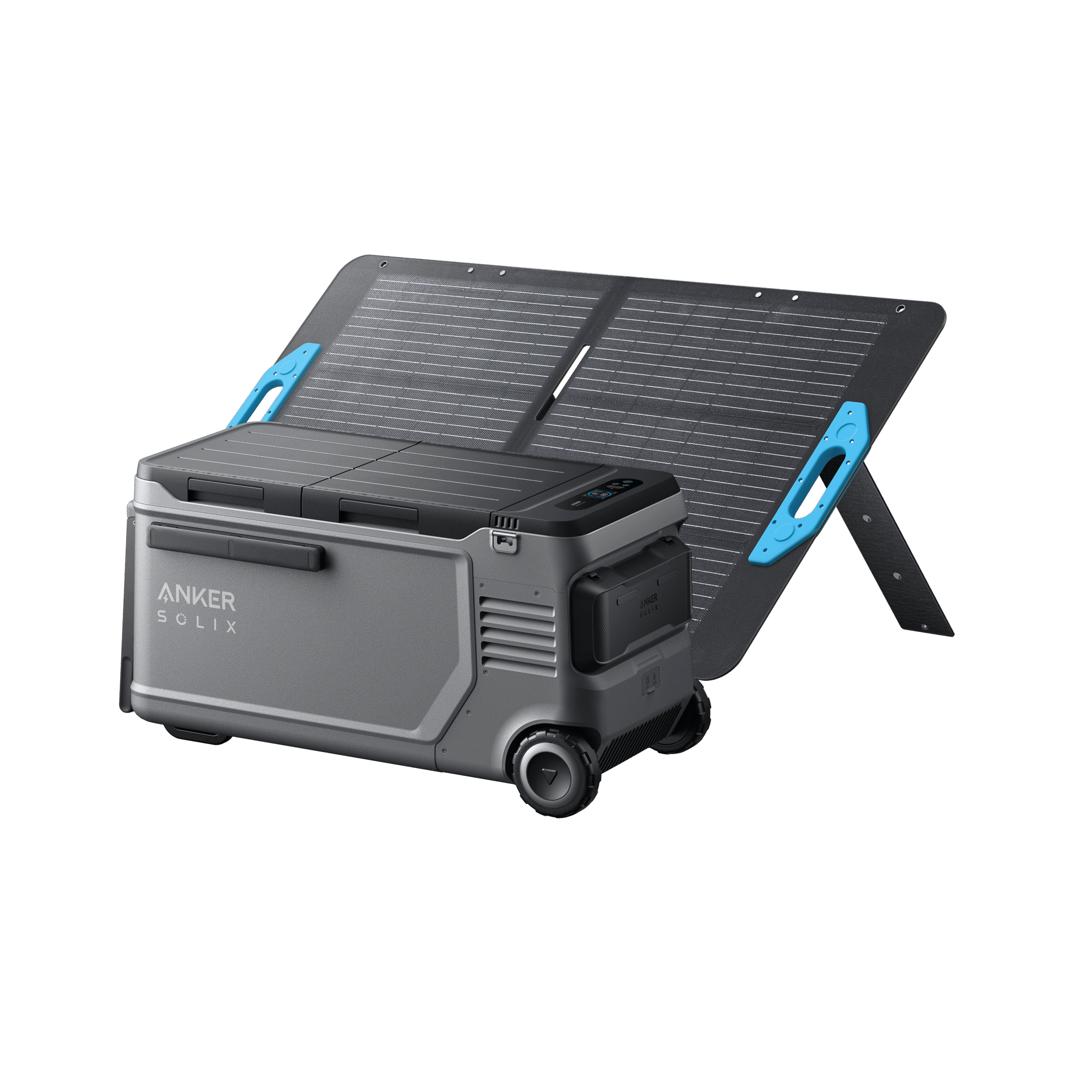 Anker SOLIX EverFrost 2 58L Akku-Kühlbox + 100W Solarpanel