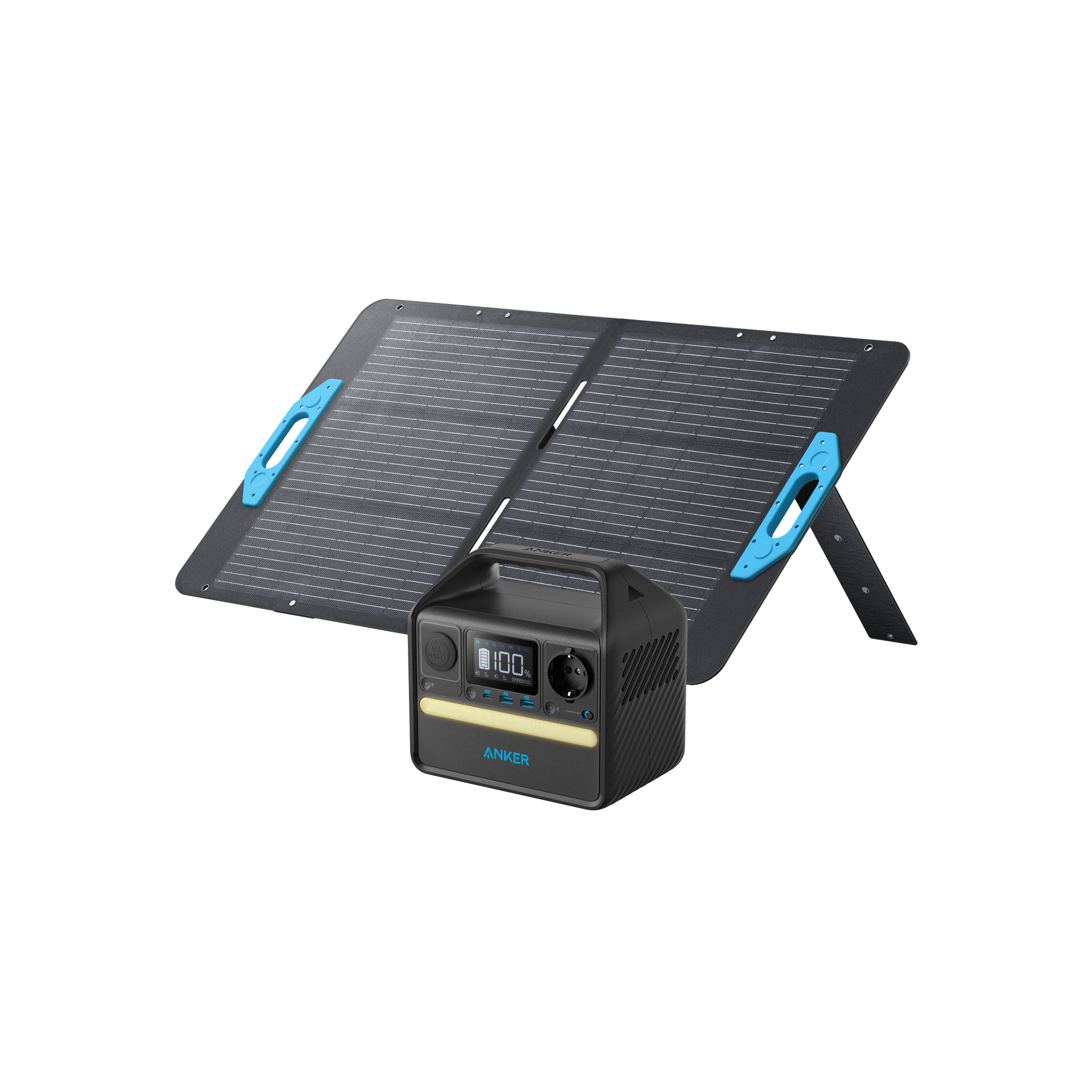 Anker 521 Solargenerator + 100W Solarpanel