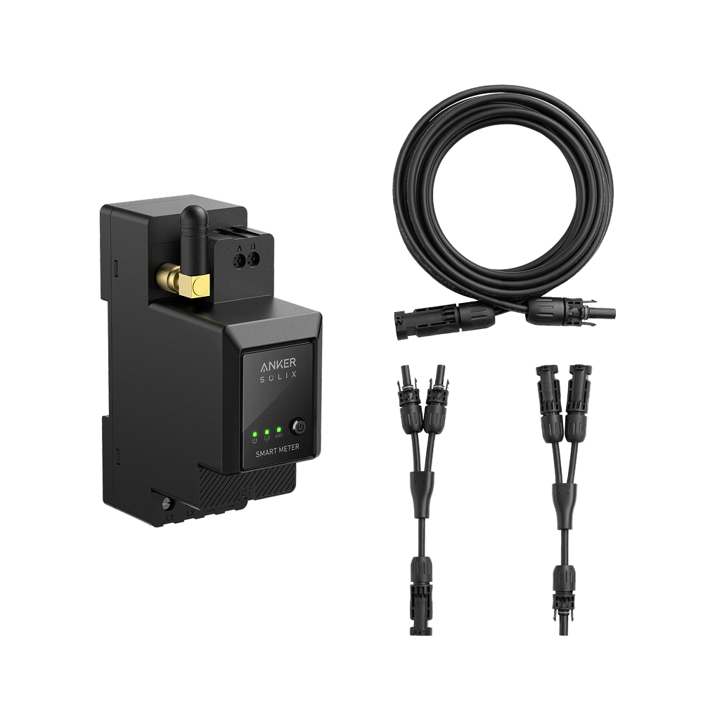 Anker SOLIX Verlängerungskabel & Y-Kabel für Solarpanels (Gratis) für 8 Panels