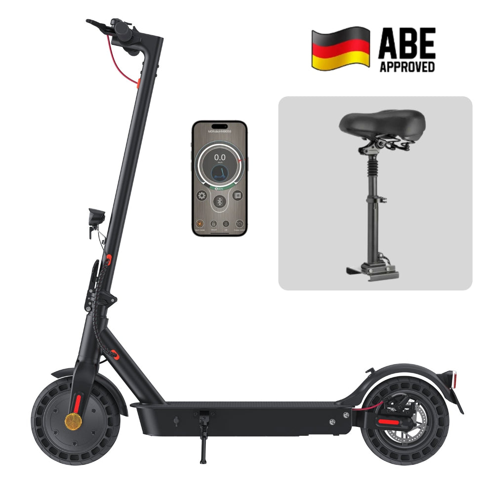 iScooter 500W 10" E9TMax E-Scooter Mit Straßenzulassung (ABE