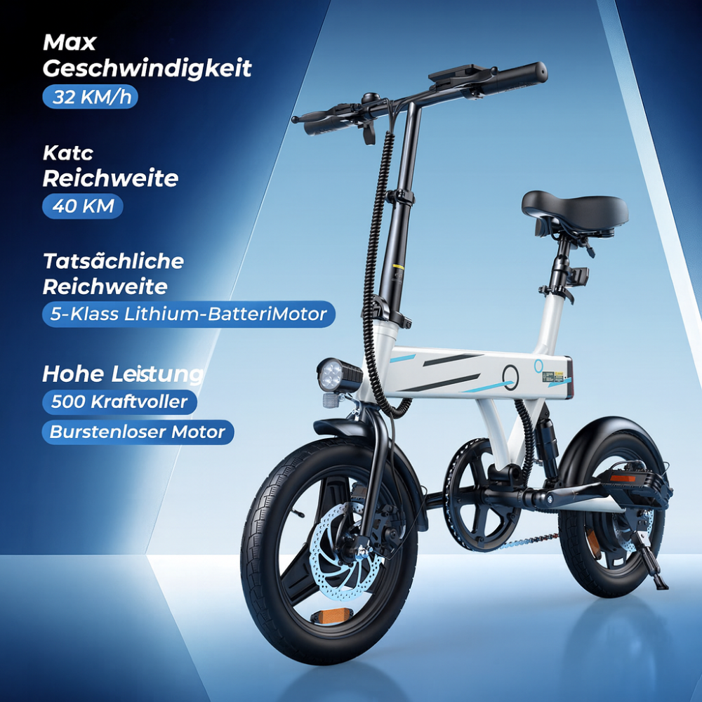 U1/EB1 City E-bike 350W für Erwachsene