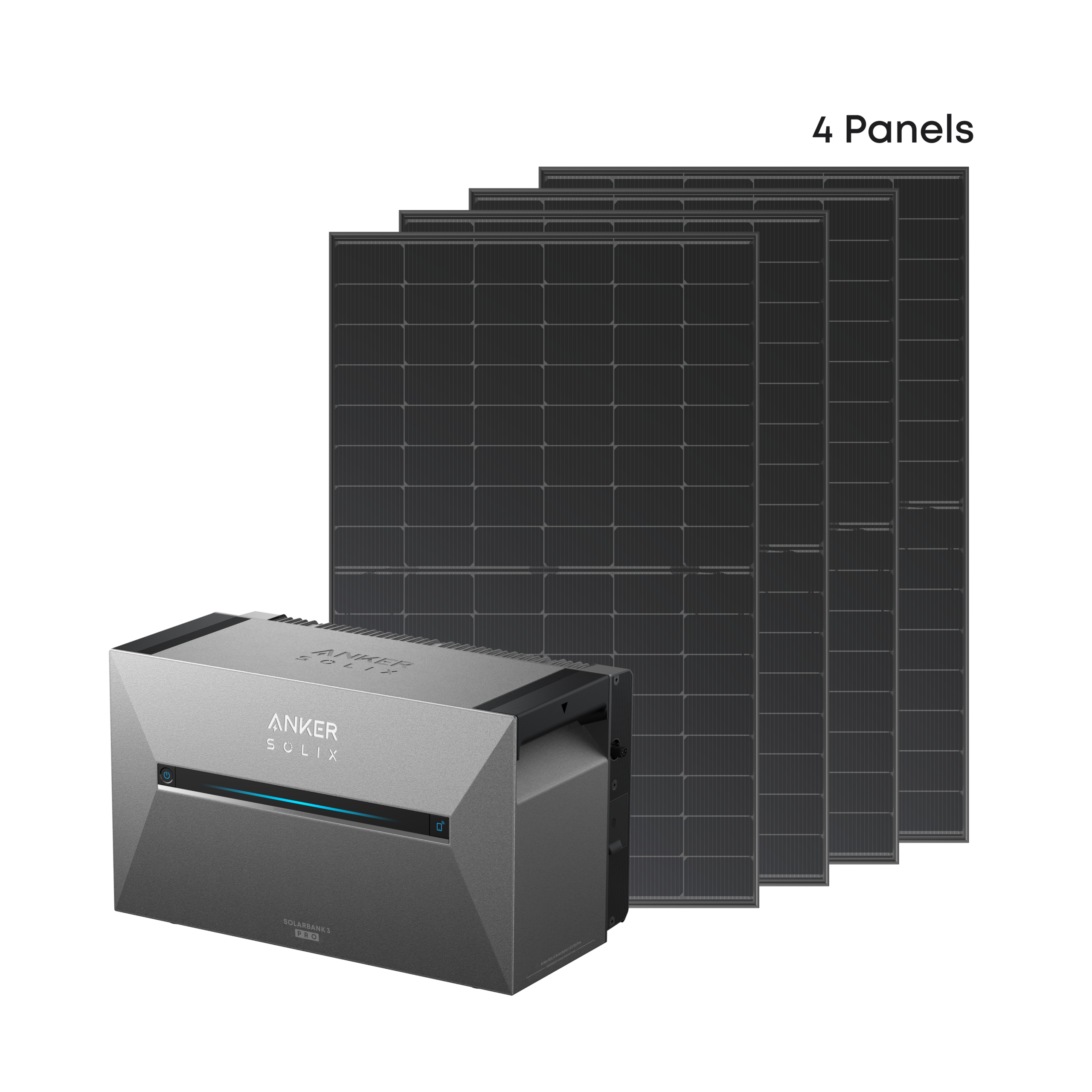 Anker SOLIX Solarbank 3 E2700 Pro + 1000Wp Bifaziales Solarmodul Solarbank 3 E2700 Pro + 1000Wp Bifaziales Solarmodul / Deutschland (0% MwSt.)