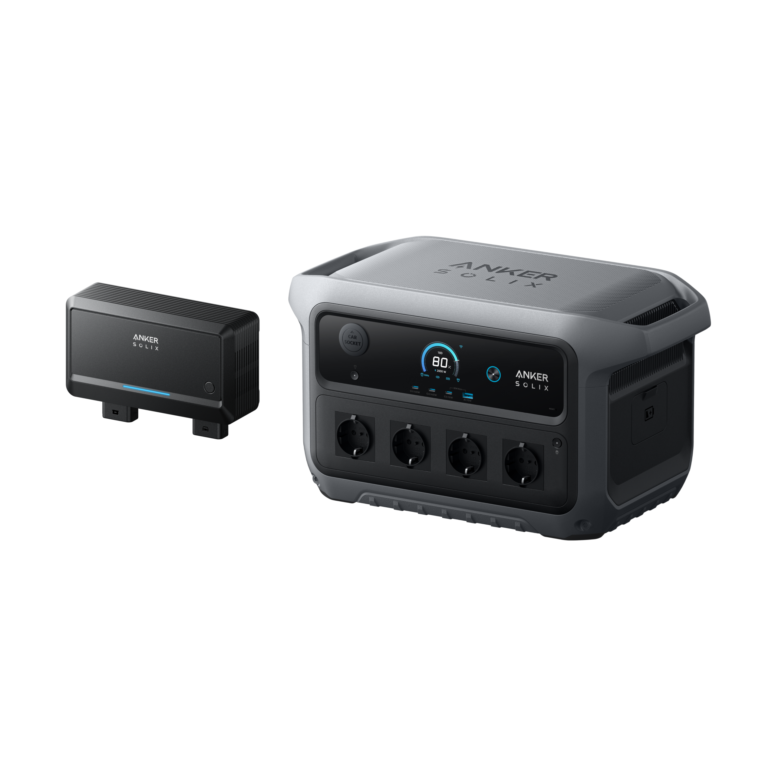 Anker SOLIX C2000 Gen 2 + Lichtmaschinenladegerät