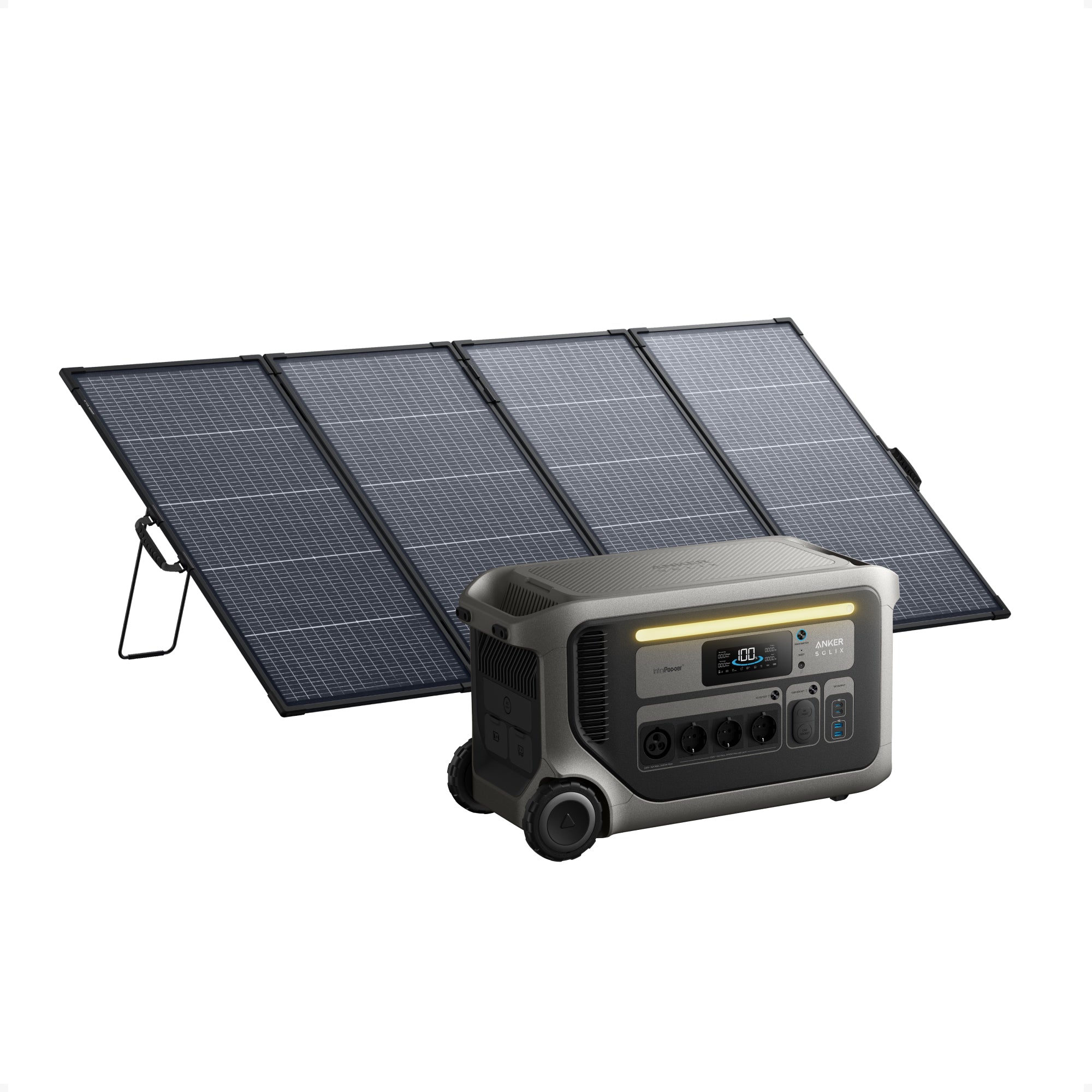 Anker SOLIX F3000 Powerstation mit 400W Solarpanel