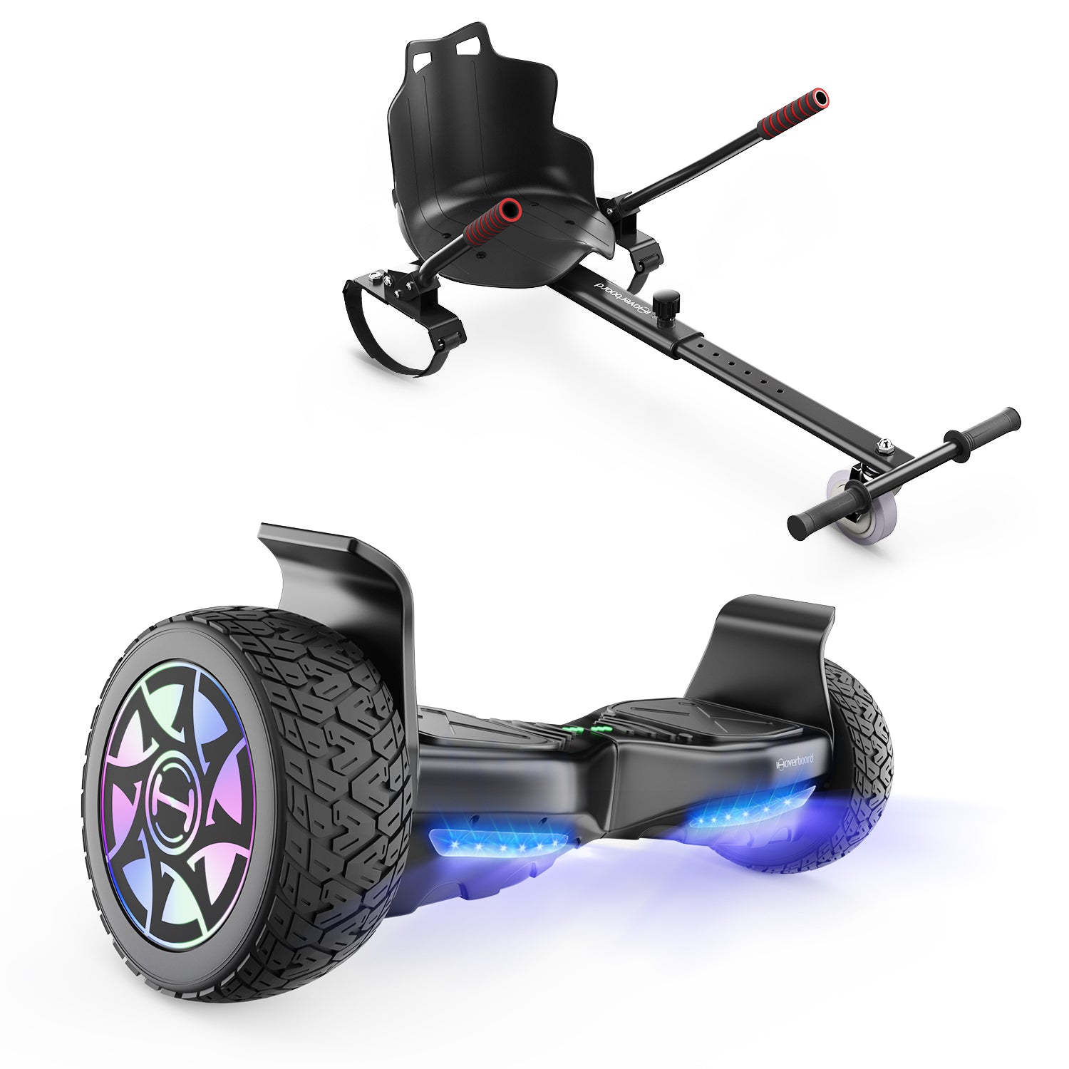 iHoverboard H8/H8MAX LED Gelbes Hoverboard Gelände 8.5"