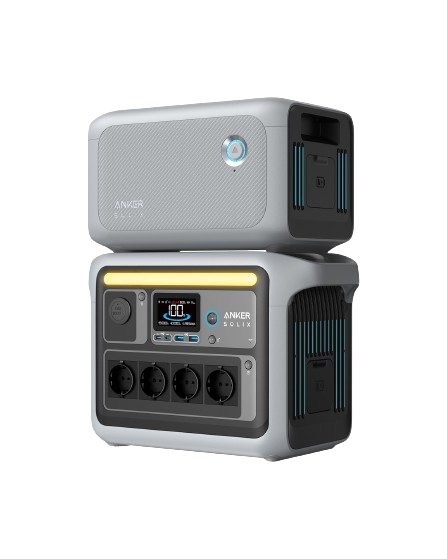 Anker SOLIX C1000 + Erweiterungsakku - 2112Wh | 1800W