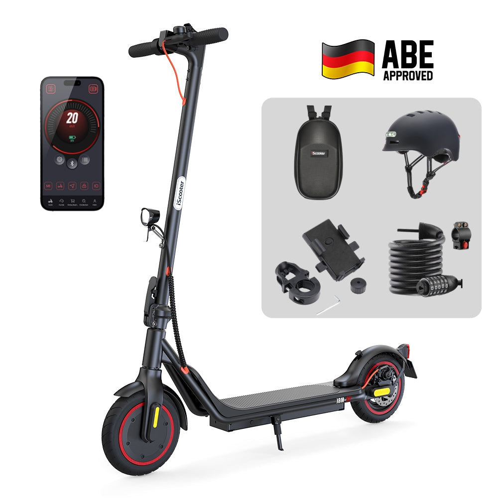 iScooter i8M / i9M City Pendler E-Scooter mit Straßenzulassung