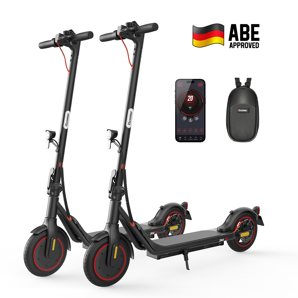 iScooter i9M 500W 10 Zoll E-Scooter für Pendler mit Straßenzulassung