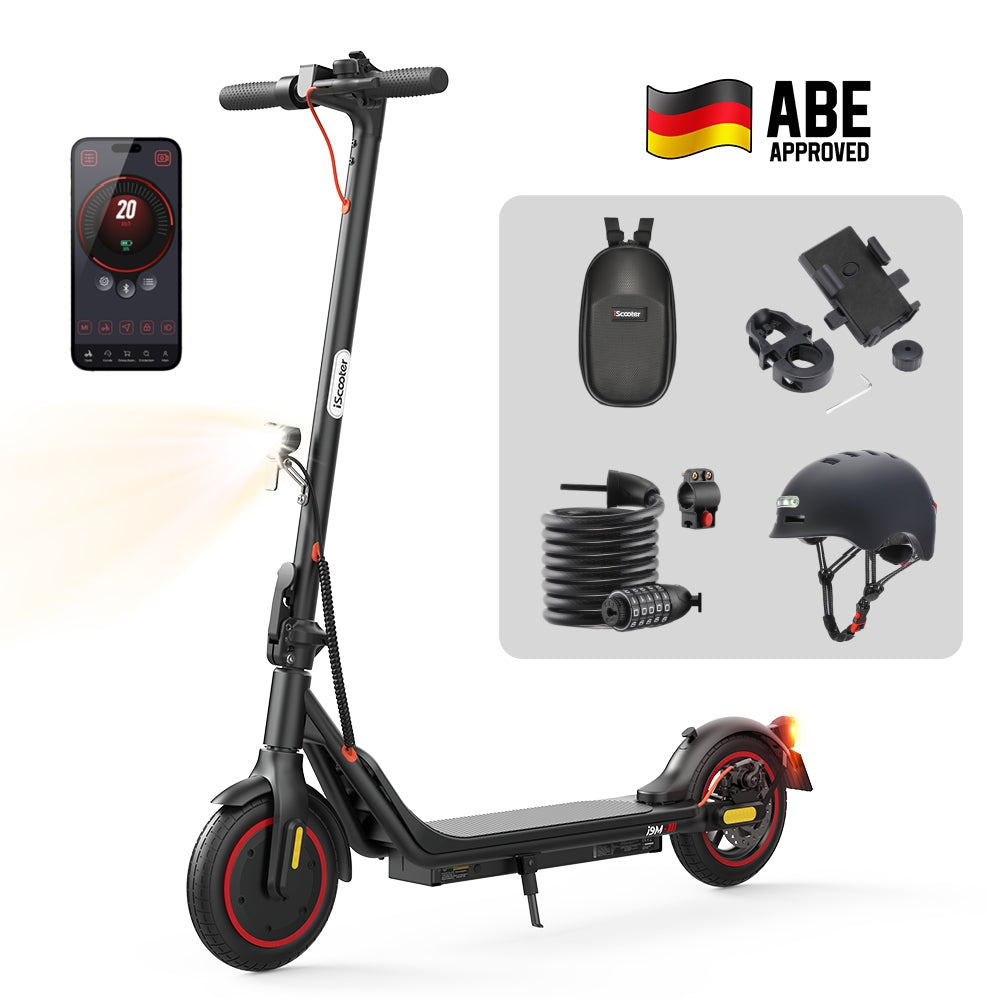iScooter i9M 500W 10 Zoll E-Scooter für Pendler mit Straßenzulassung