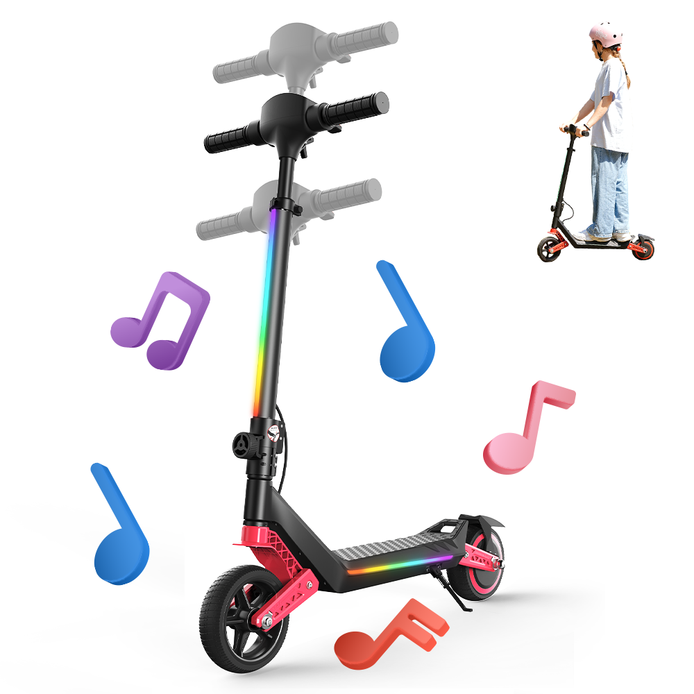iScooter K6 Kinder E-Scooter mit Doppelfederung