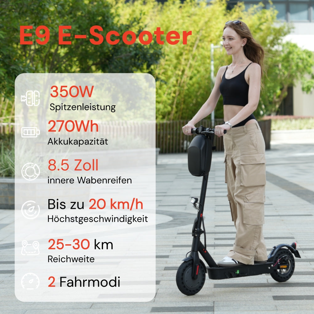 iScooter E9-Serie E-Scooter Mit Straßenzulassung (ABE