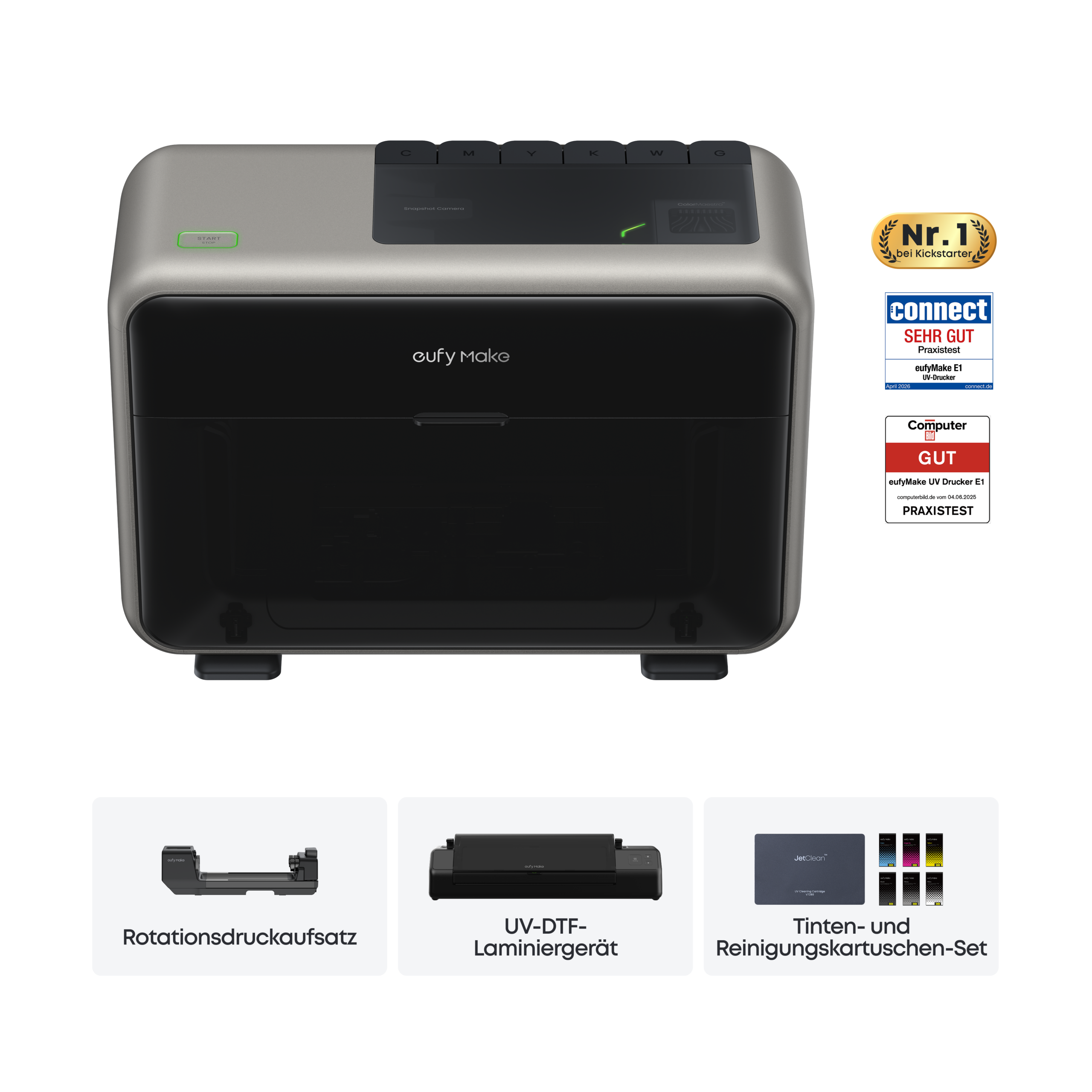 eufyMake E1: Der erste persönliche 3D-Textur UV-Drucker eufyMake E1 Deluxe?Set