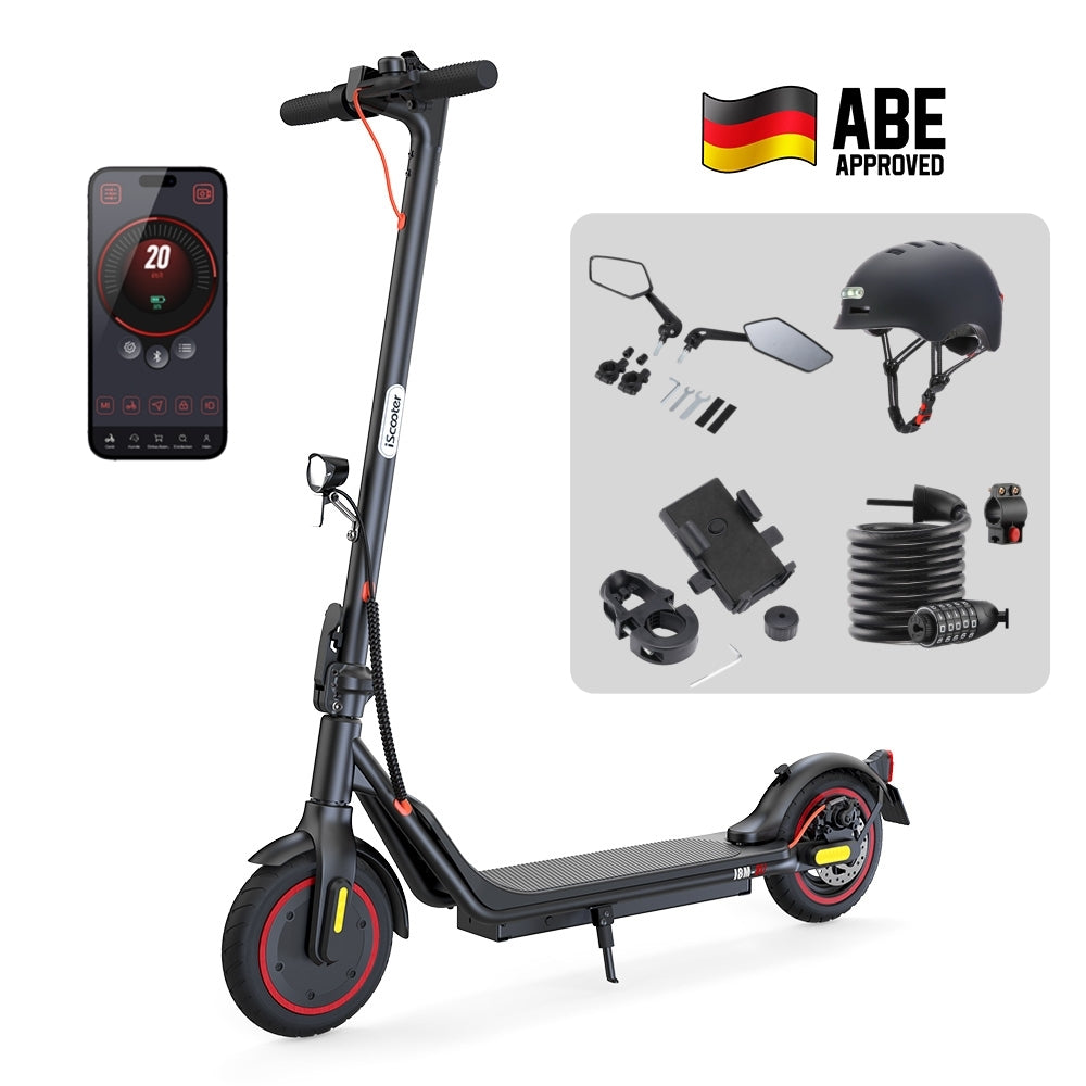 iScooter i8M / i9M City Pendler E-Scooter mit Straßenzulassung